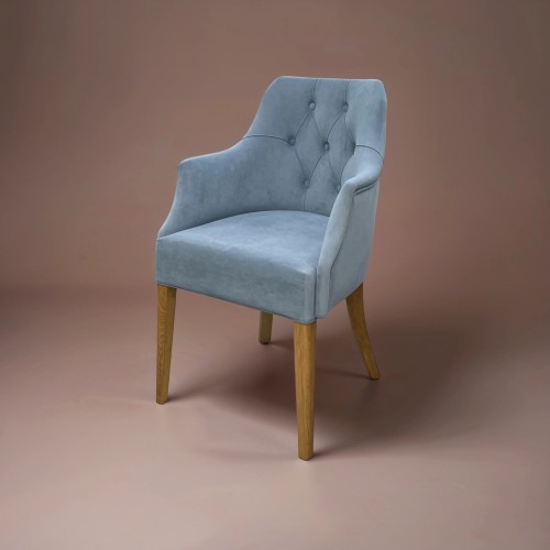 Полукресло Моника с пуговицами внешней спинки