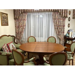 Интерьерный двухместный диван Сезарина массив бука s50-01