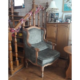 Каминное кресло Сезарина массив бука s30-09