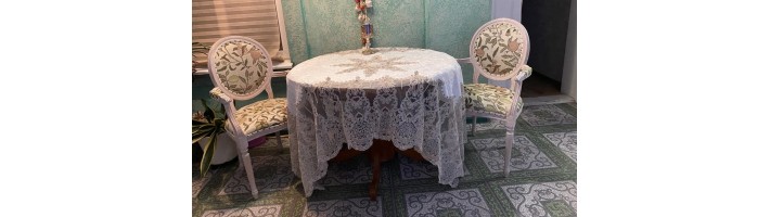 Диван Сезарина и полукресло Эдем в фотоотзыве нашего клиента из города Новочеркасск. Как зимний сад заиграл по-новому.
