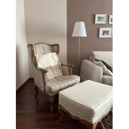 Пуфик Сезарина массив бука c40-13