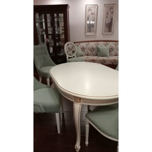 Обеденный стол Квартет овальный 130(+50)90 см a10-06