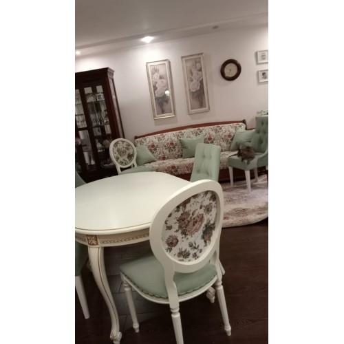 Стол Квартет овальный 130(+50)90 см массив бука, раздвижной