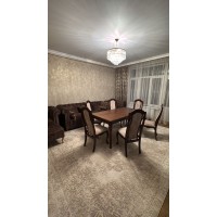 Стол Аллегро прямоугольный 170(+50)90 см массив бука, раздвижной со столешницей из шпона дуба