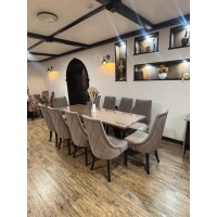 Подстолье обеденное Flat квадратное металлическое