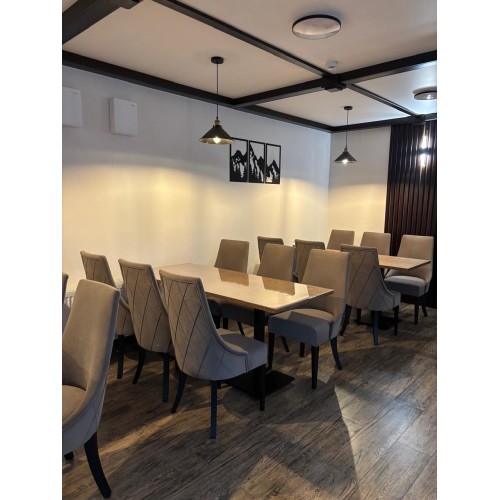 Подстолье обеденное Flat квадратное металлическое